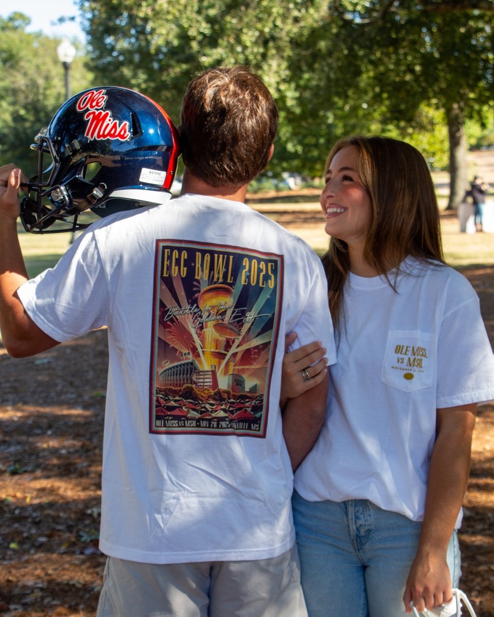 Mississippi State vs. Ole Miss Game Day 2025 T-Shirt - Shop B - Unlimited -