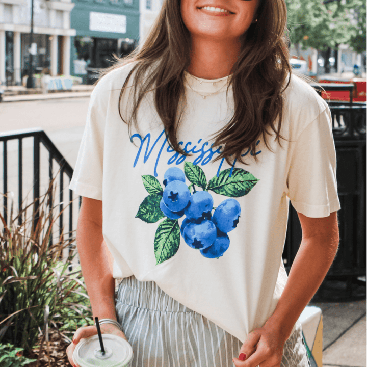 Mississippi Summer Fruit Cropped T-Shirt - Shop B - Unlimited -