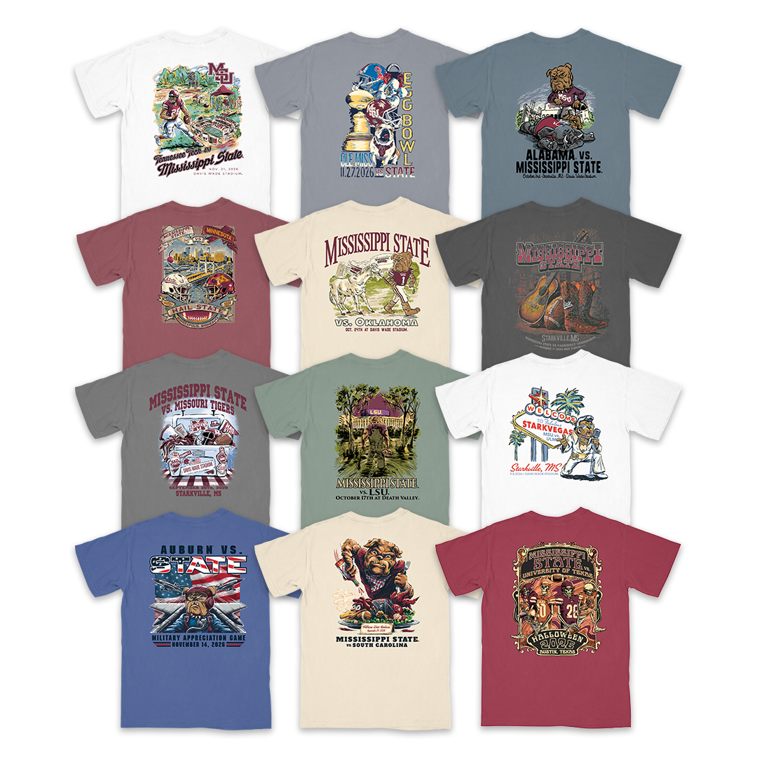 Mississippi State Game Day Tees Bundle 2026