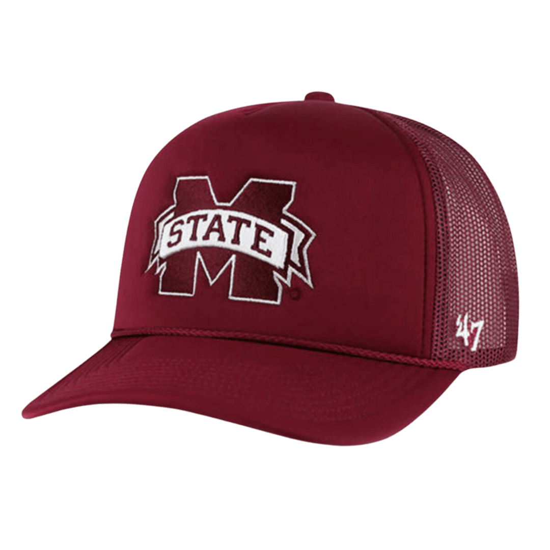 MSU 47 Brand Foam Mesh Trucker Hat - Shop B - Unlimited - caps adjustable