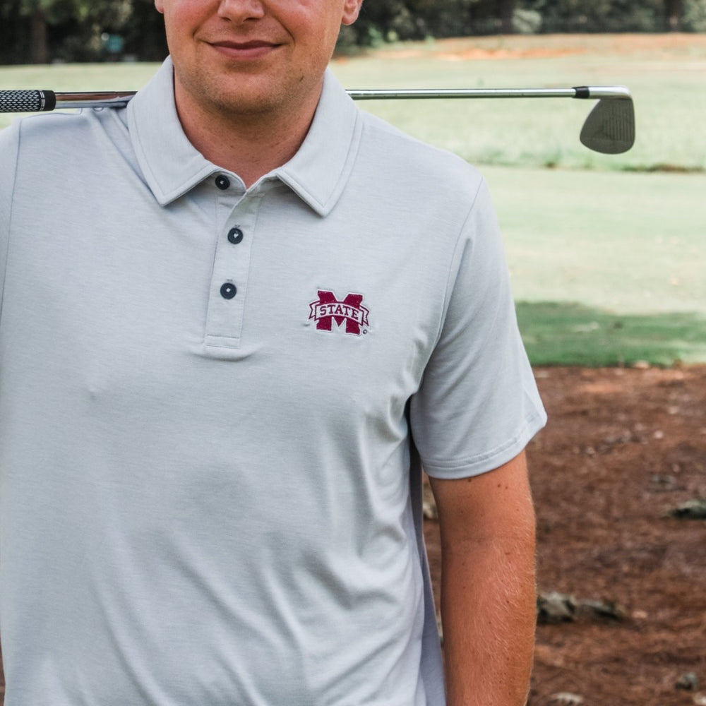 MSU Free Fly Free Fly Men's Bamboo Flex Polo II - Shop B - Unlimited - men resort