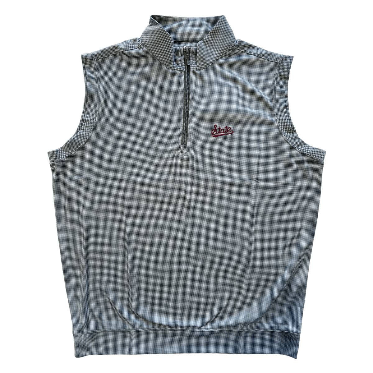 MSU Horn Legend 1/4 Zip Vest - Shop B - Unlimited - men outerwear