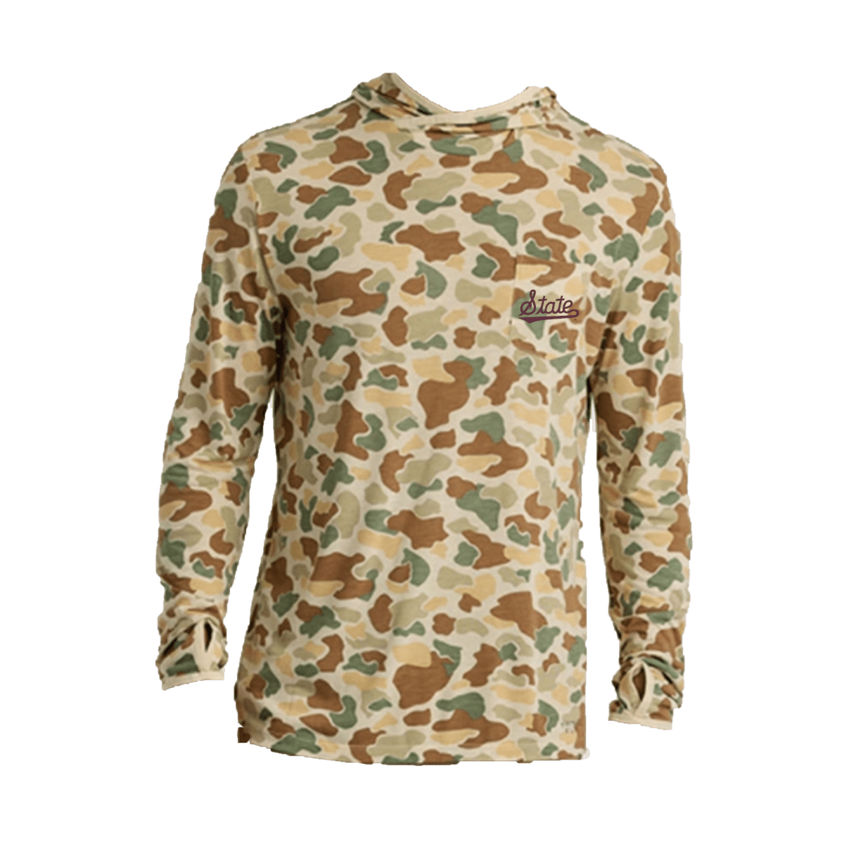 MSU Small Logo Free Fly Men's Bamboo Lightweight Hoodie - Shop B - Unlimited - men outerwear