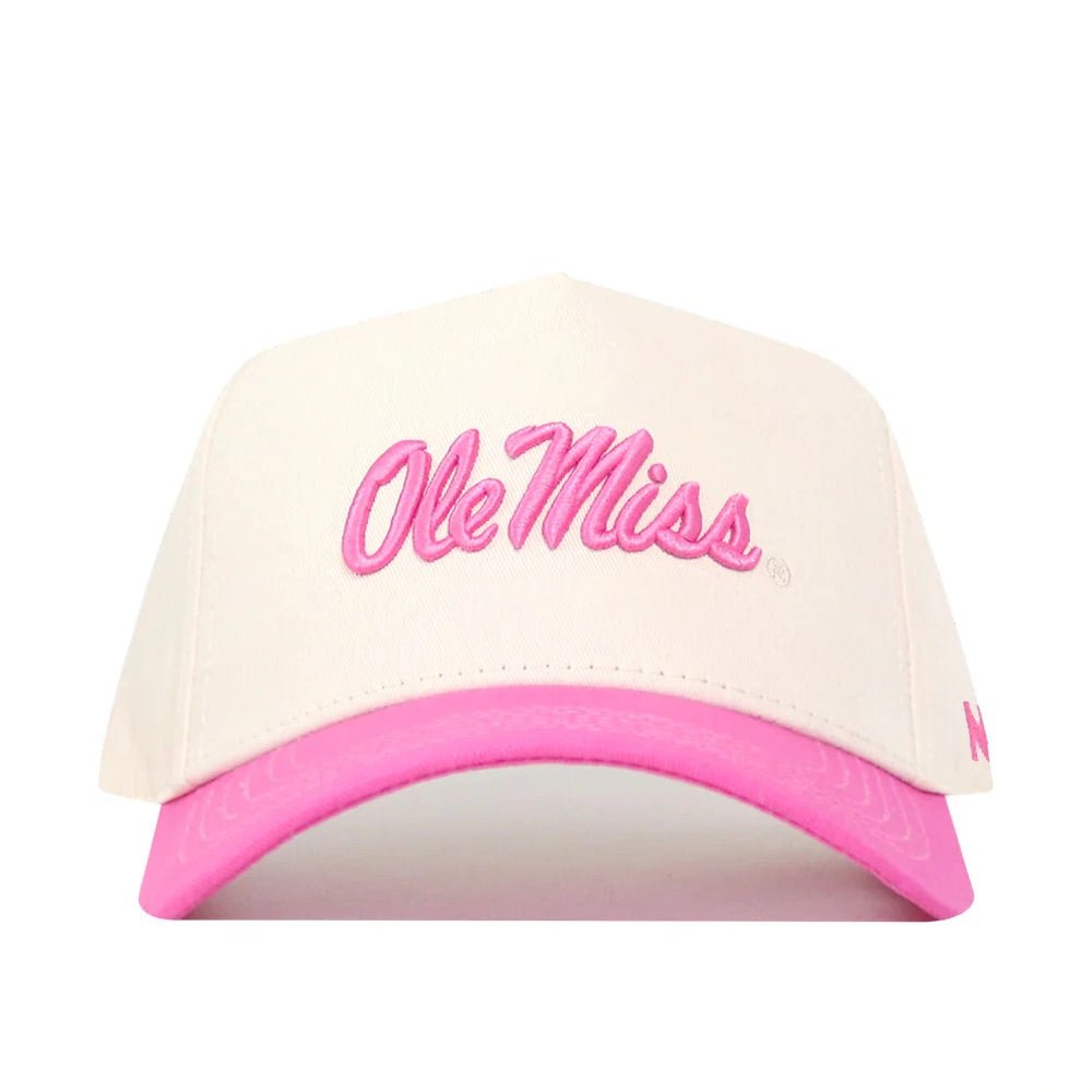 No Rivals Ole Miss Script Pink Out Hat - Game Day Apparel -