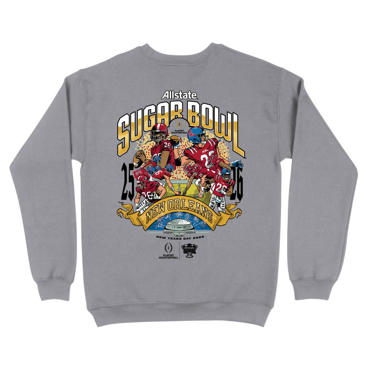 Ole Miss 2026 Allstate Sugar Bowl Sweatshirt - Shop B - Unlimited -