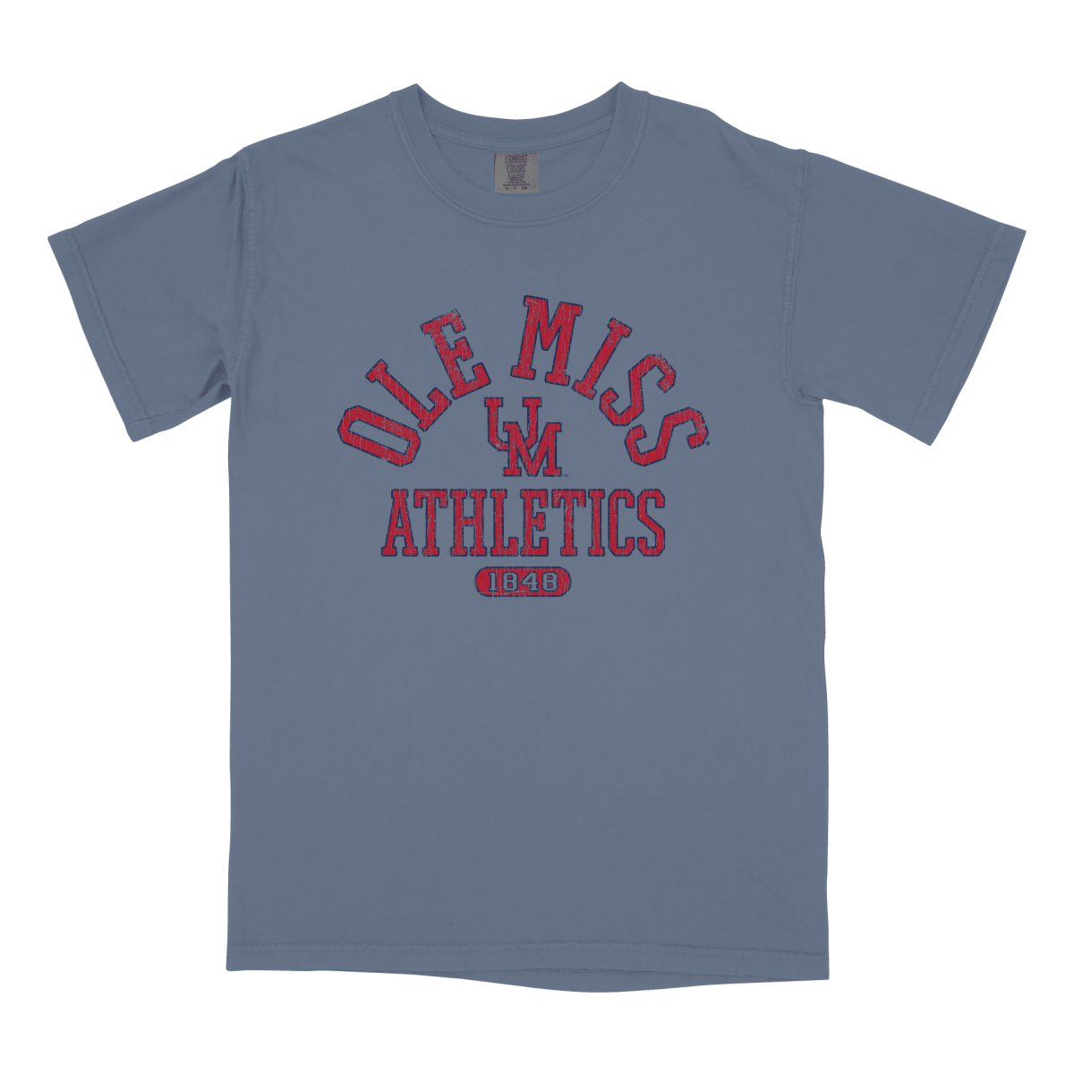 Ole Miss Athletics UM Vault T-Shirt - Game Day Apparel - T-Shirts