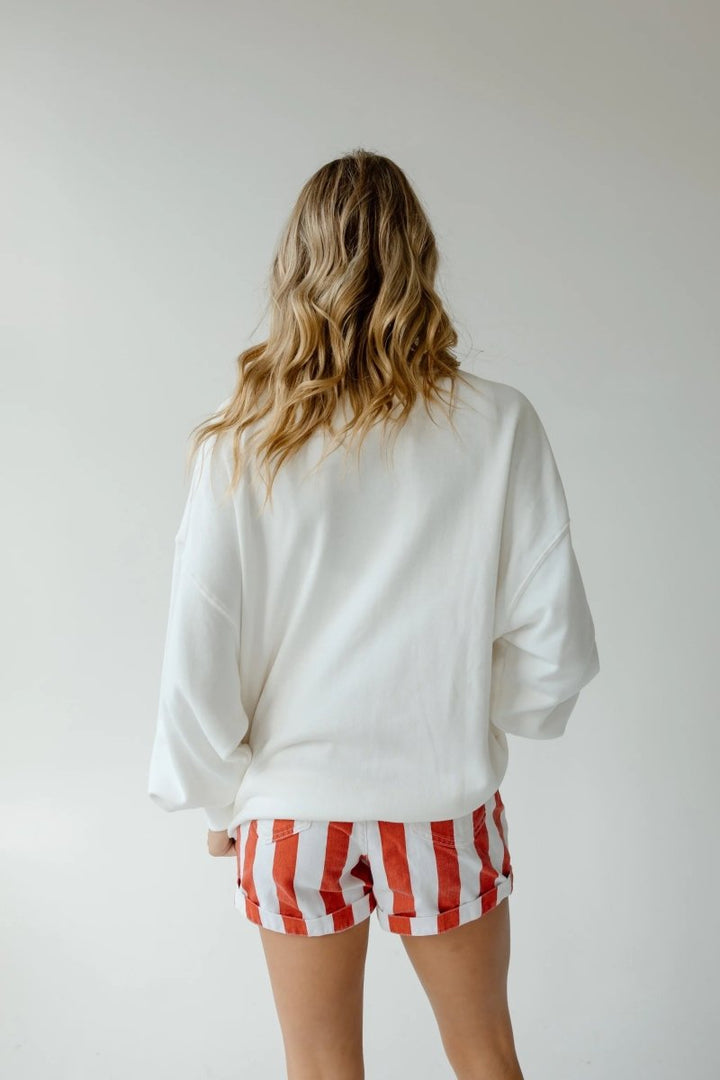 Ole Miss Aura Multimedia OS Fleece Crew - Shop B - Unlimited -