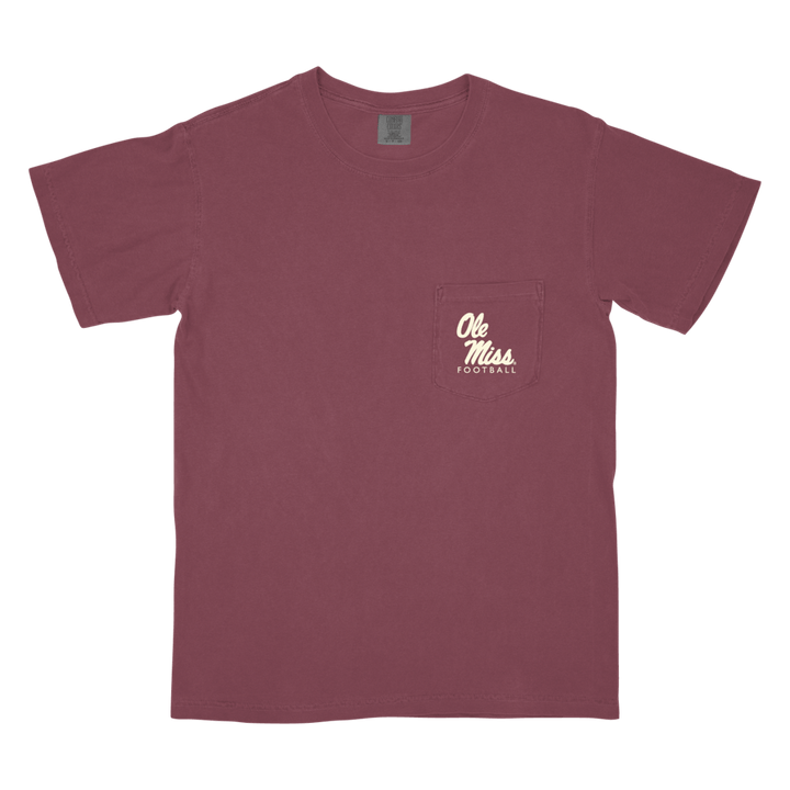 Ole Miss Football 2025 Schedule T-Shirt - Shop B - Unlimited - men tee