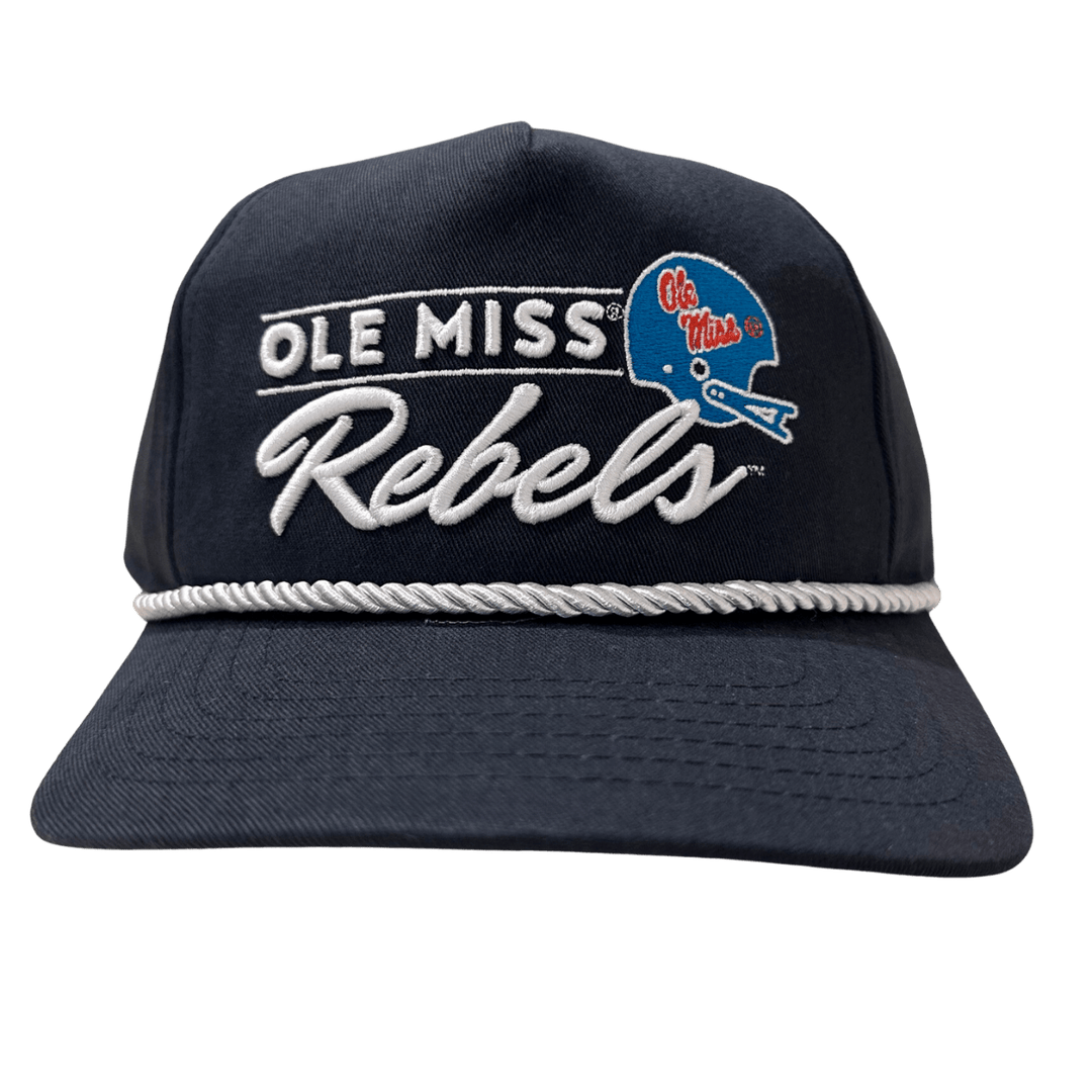 Ole Miss Football Lines Hat - Shop B - Unlimited - caps adjustable