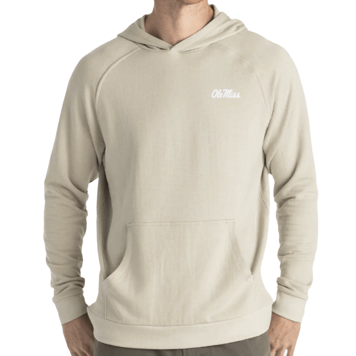 Ole Miss Free Fly Men's Bamboo Lightweight Fleece Hoodie - Shop B - Unlimited - men outerwear