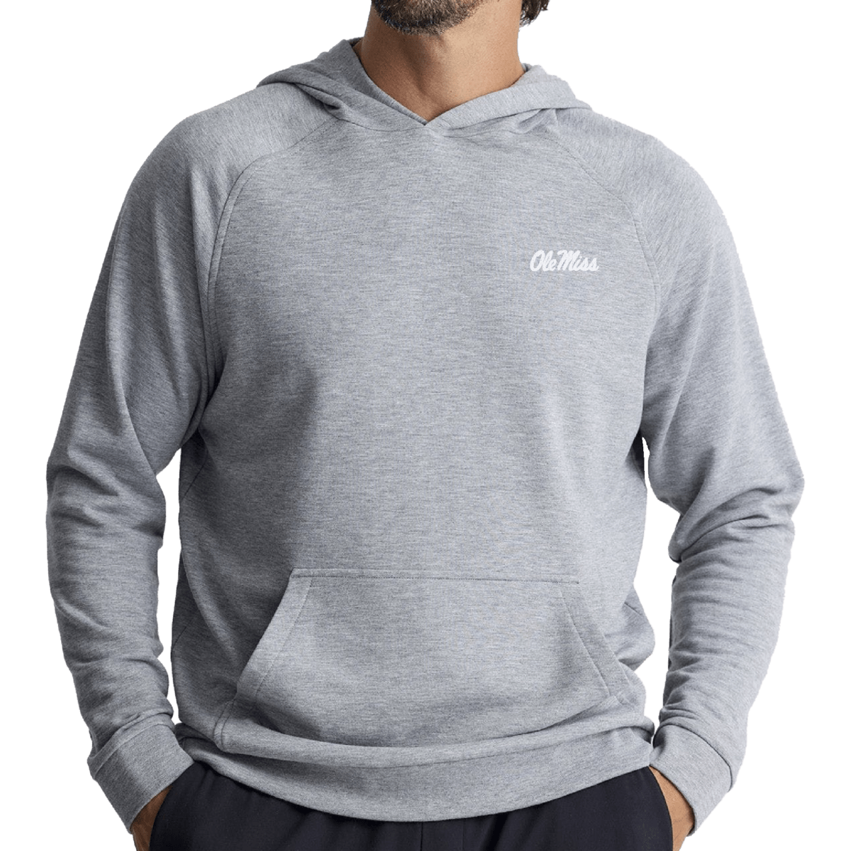 Ole Miss Free Fly Men's Bamboo Lightweight Fleece Hoodie - Shop B - Unlimited - men outerwear