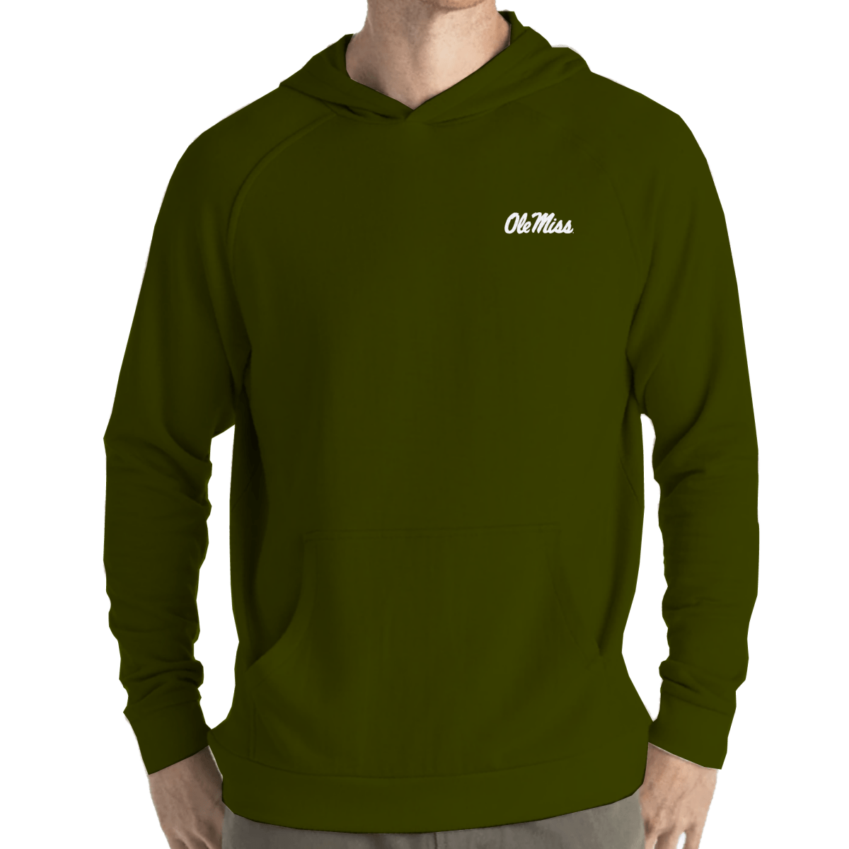 Ole Miss Free Fly Men's Bamboo Lightweight Fleece Hoodie - Shop B - Unlimited - men outerwear