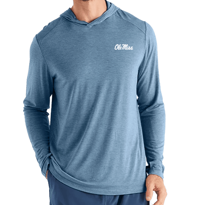 Ole Miss Free Fly Men's Bamboo Shade Hoodie - Shop B - Unlimited - men outerwear