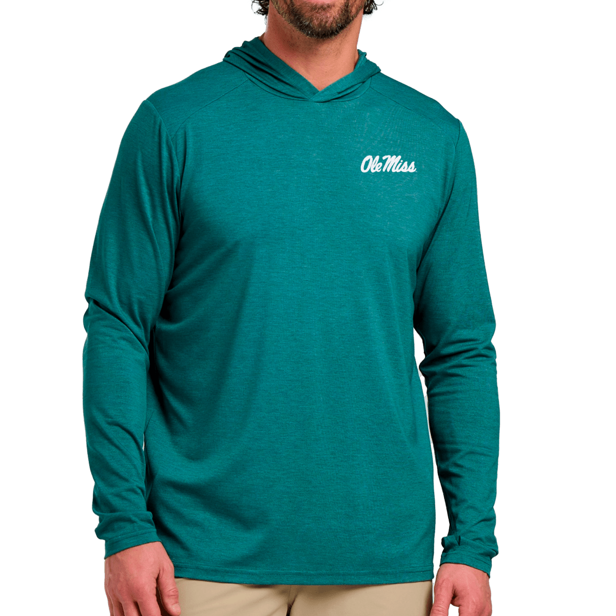 Ole Miss Free Fly Men's Bamboo Shade Hoodie - Shop B - Unlimited - men outerwear
