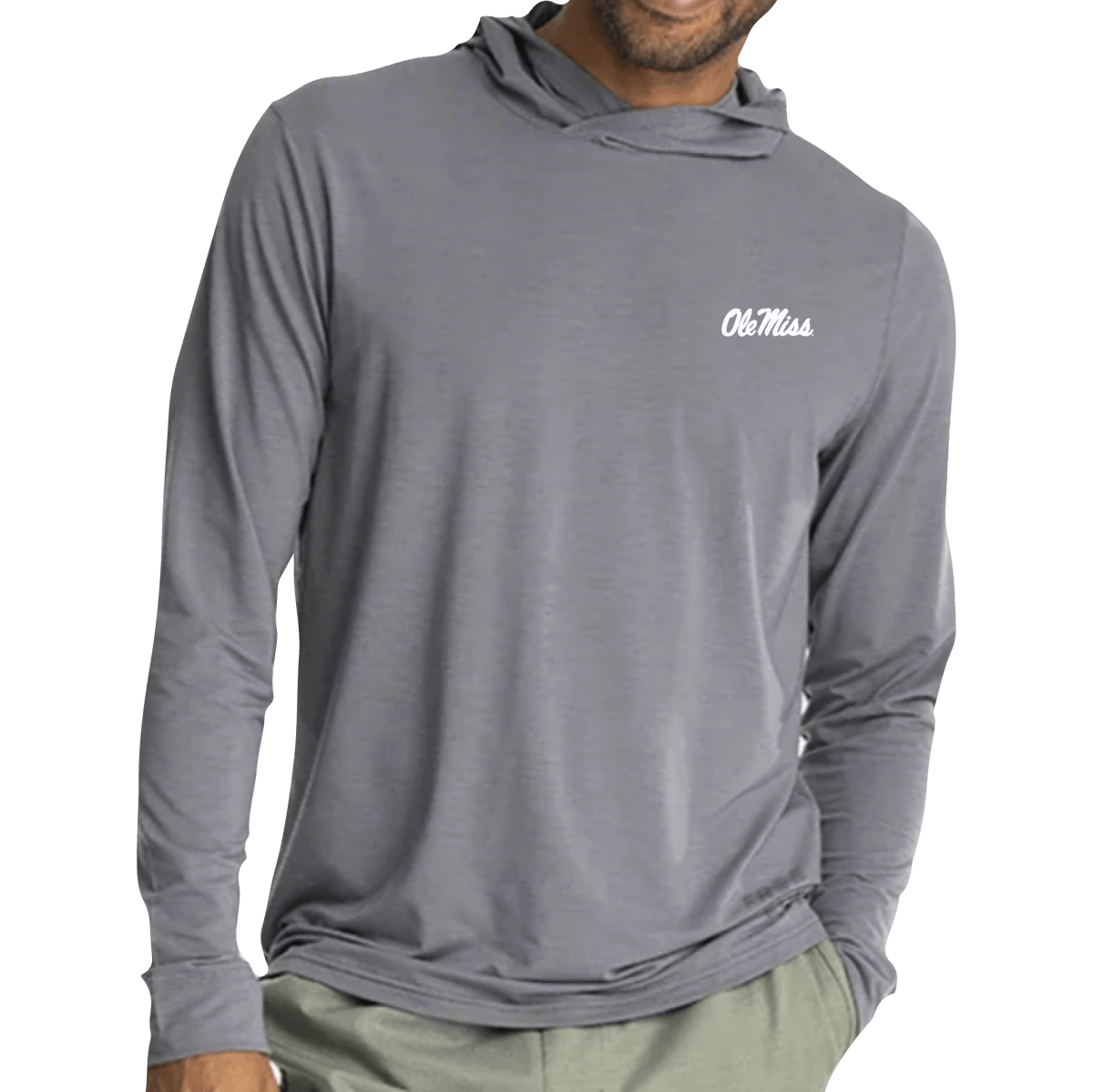 Ole Miss Free Fly Men's Elevate Lightweight Hoodie - Shop B - Unlimited - men outerwear