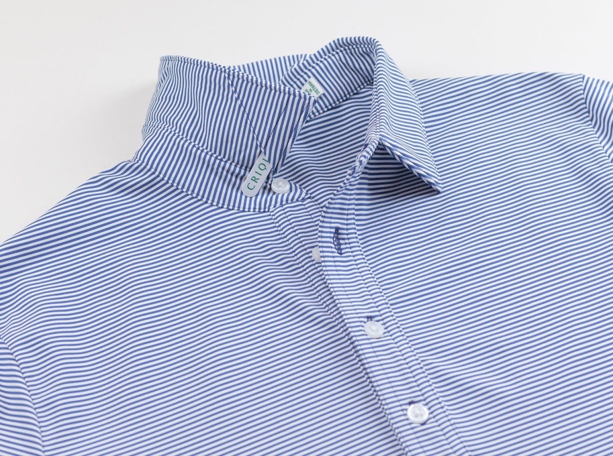 Ole Miss Helmet Script Criquet Performance Sport Range Polo - Game Day Apparel -