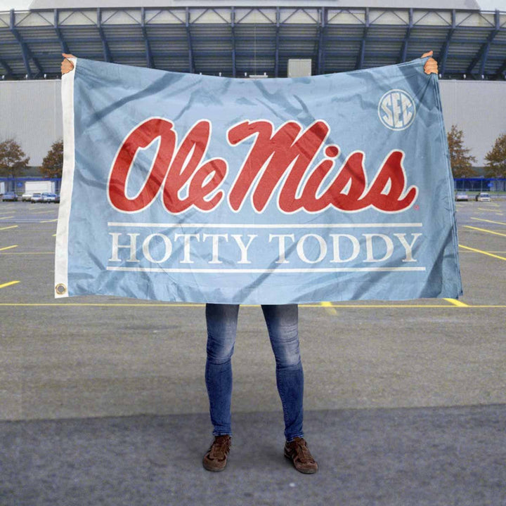 Ole Miss Hotty Toddy SEC Flag - Shop B - Unlimited - novelty flags