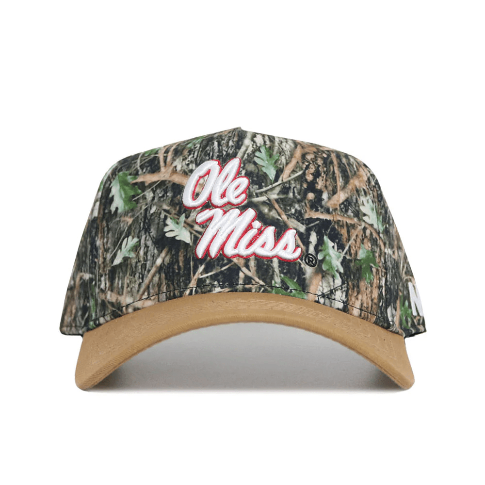 Ole Miss No Rivals Explorer Edition Camo Hat - Shop B - Unlimited - caps adjustable
