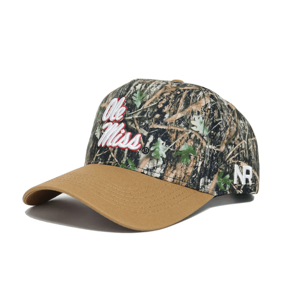 Ole Miss No Rivals Explorer Edition Camo Hat - Shop B - Unlimited - caps adjustable