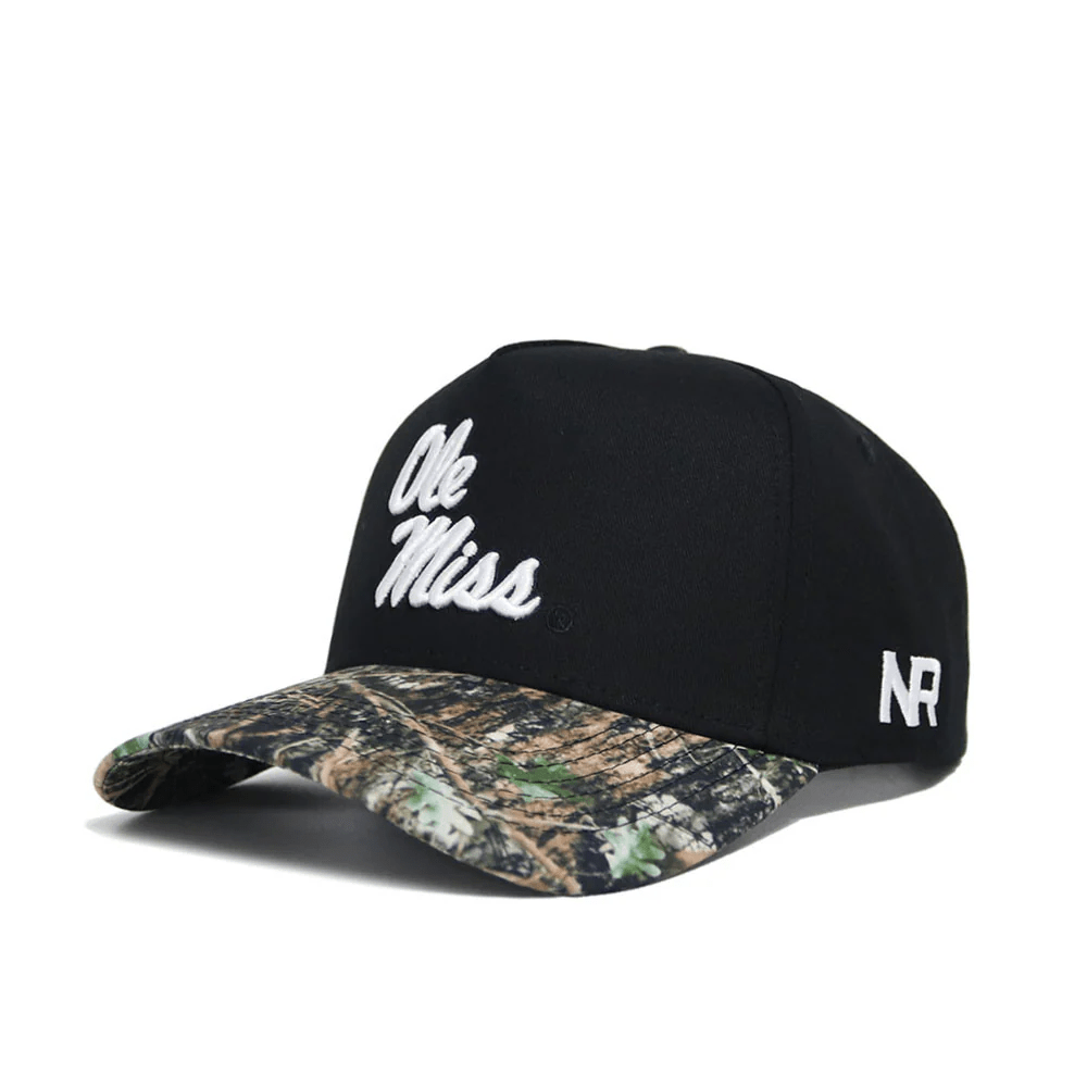 Ole Miss No Rivals Trailblazer Edition Camo Hat - Shop B - Unlimited - caps adjustable