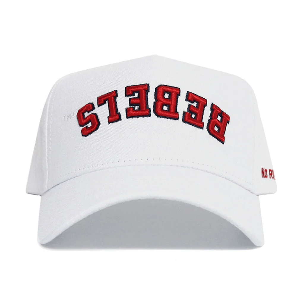 Ole Miss No Rivals Upside Down REBELS Whiteout Hat - Shop B - Unlimited - caps adjustable