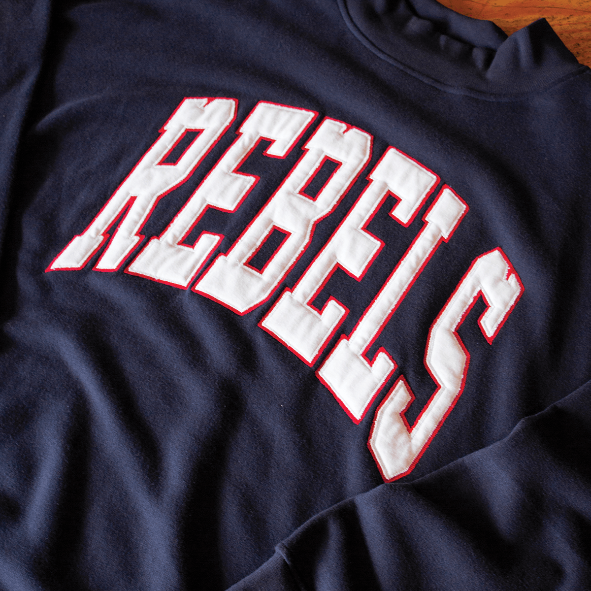 Ole Miss Rebels Diana Mock Neck Sweatshirt - Game Day Apparel -