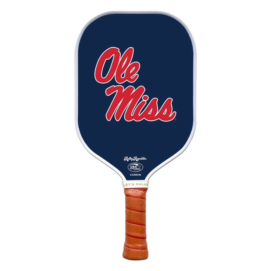 Ole Miss Rebels Navy Ole Miss - Shop B - Unlimited - Pickleball Paddles