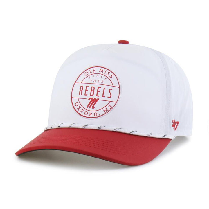 Ole Miss Rebels White Suburbia 47 Brand Hitch Hat - Shop B - Unlimited -