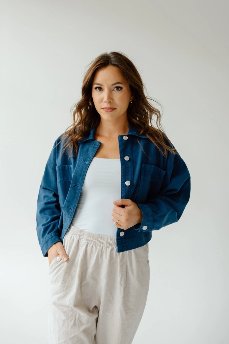 Ole Miss Sanders Embroidery Canvas Twill Jacket - Shop B - Unlimited -