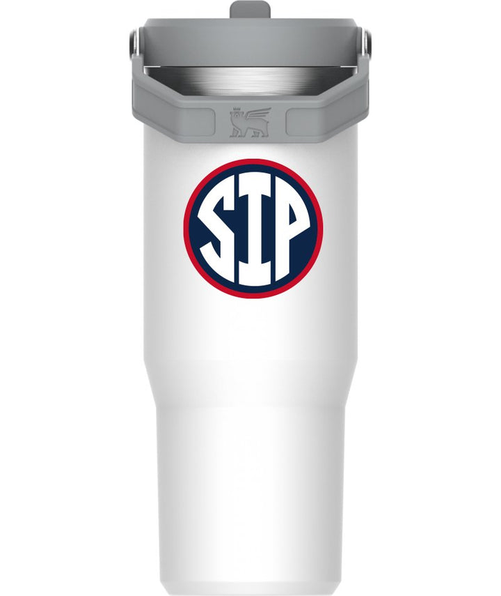 Ole Miss SIP Stanley IceFlow Flip Straw 30oz Tumbler - Shop B - Unlimited - novelty drinkware
