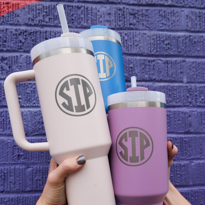 Ole Miss SIP Stanley Quencher H2.O FlowState™ 40 oz Tumbler - Shop B - Unlimited - novelty drinkware