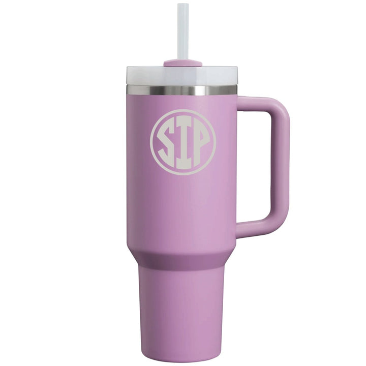 Ole Miss SIP Stanley Quencher H2.O FlowState™ 40 oz Tumbler - Shop B - Unlimited - novelty drinkware