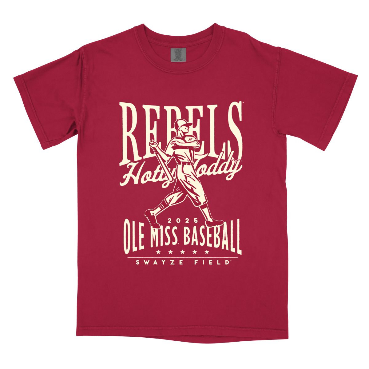 Ole Miss Vintage Swing Baseball T-Shirt - Shop B - Unlimited -