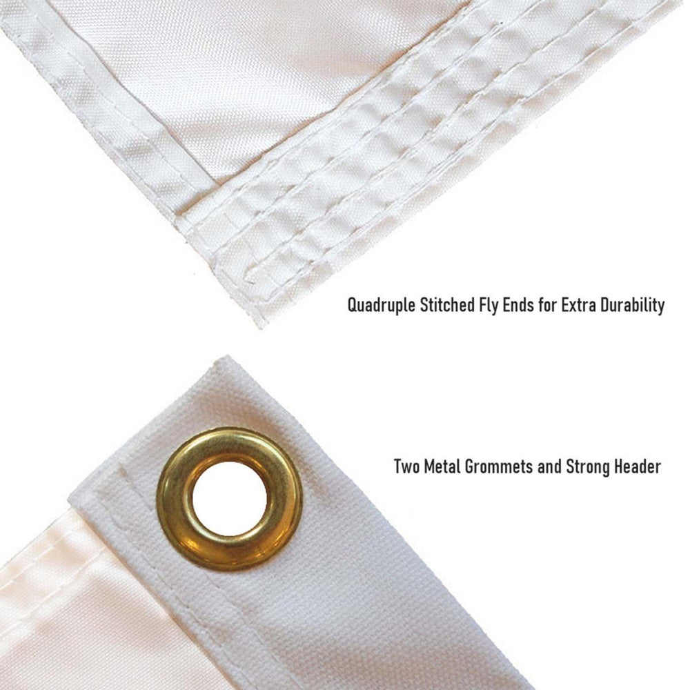 Ole Miss White M Logo Flag - Shop B - Unlimited -