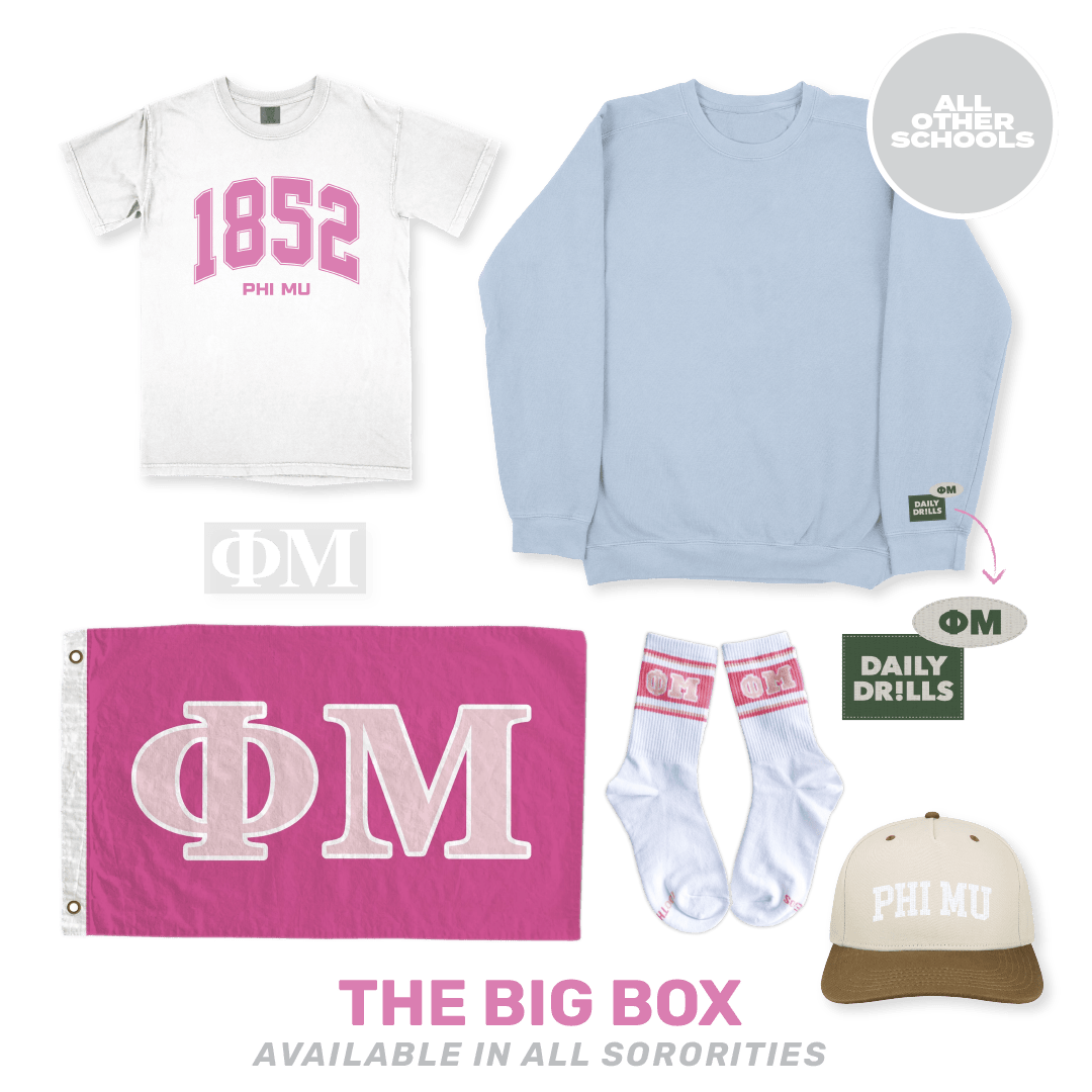 Other Schools 2026 Big Bid Day Box - Game Day Apparel - Bid Day Box 2026