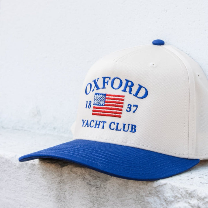 Oxford Embroidered Flag Hat - Shop B - Unlimited - caps adjustable