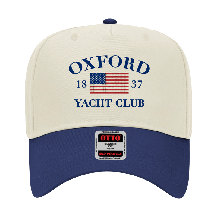 Oxford Embroidered Flag Hat - Shop B - Unlimited - caps adjustable