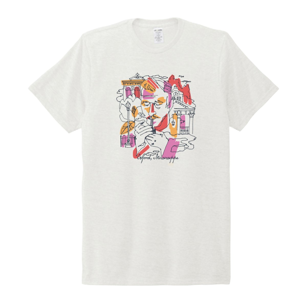 Oxford William Faulkner Hometown T-Shirt - Shop B - Unlimited - men tee