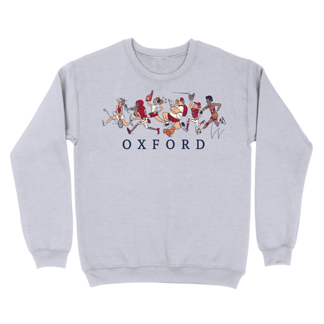 Run Oxford Run Crewneck Sweatshirt - Shop B - Unlimited -