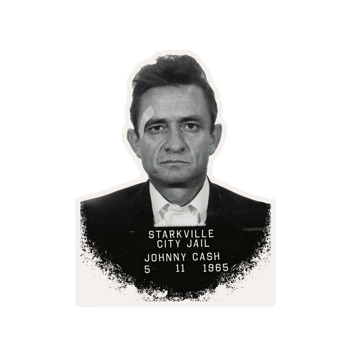 Mississippi State University : Starkville Johnny Cash Sticker - Shop.B ...