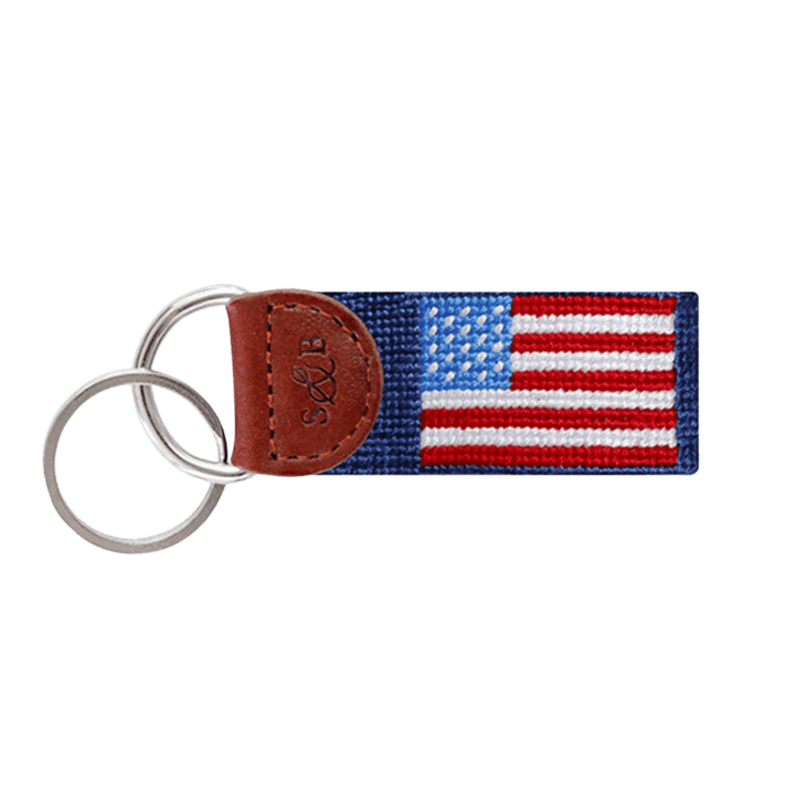 Starkville Smathers and Branson Flag Key Fob - Shop B - Unlimited - novelty auto