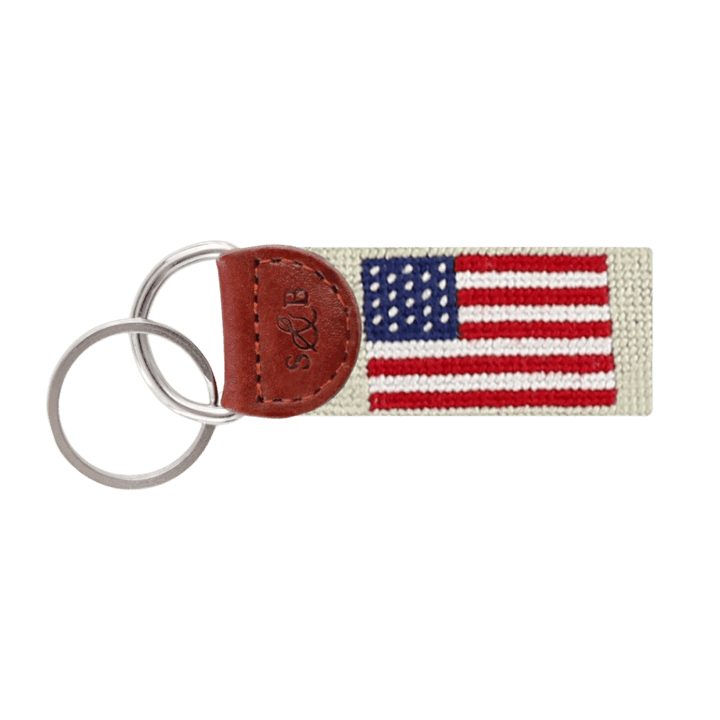 Starkville Smathers and Branson Flag Key Fob - Shop B - Unlimited - novelty auto