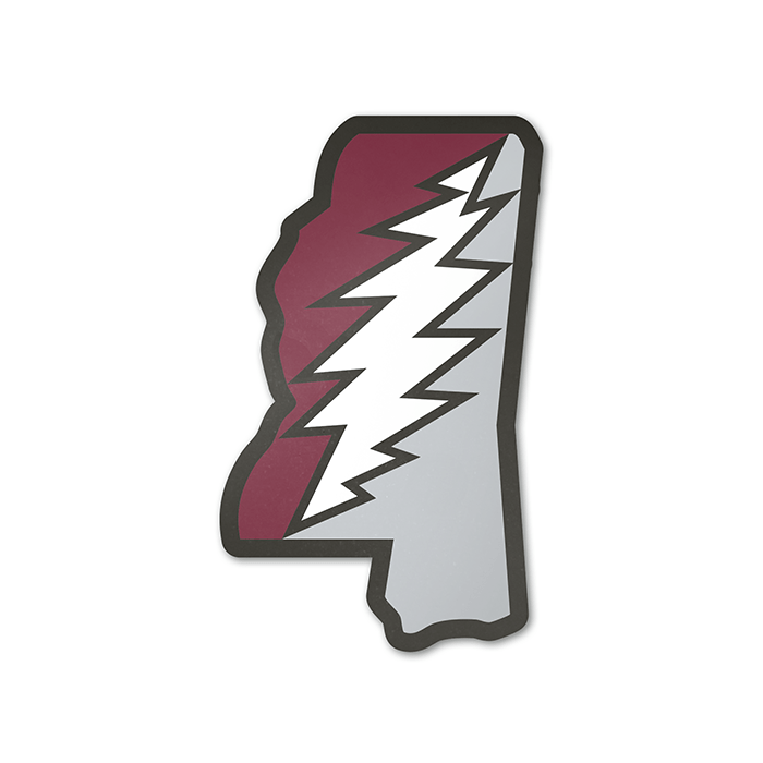 Starkville Steal Your State Decal - Shop B - Unlimited -