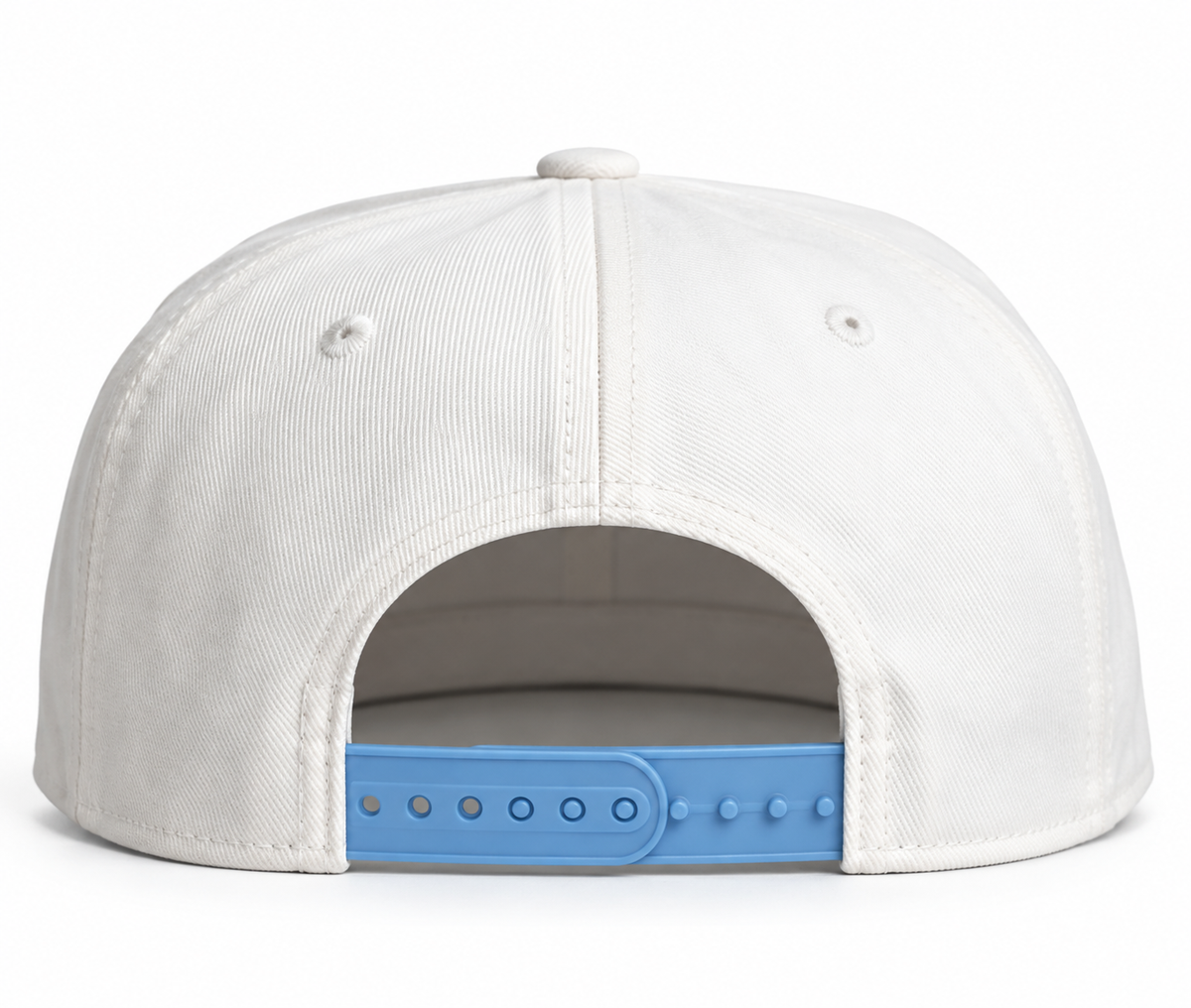 State of Mississippi Hat - White and Powder Blue