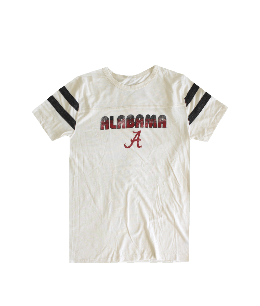 Alabama Script A Football Jersey T-Shirt - Shop B-Unlimited