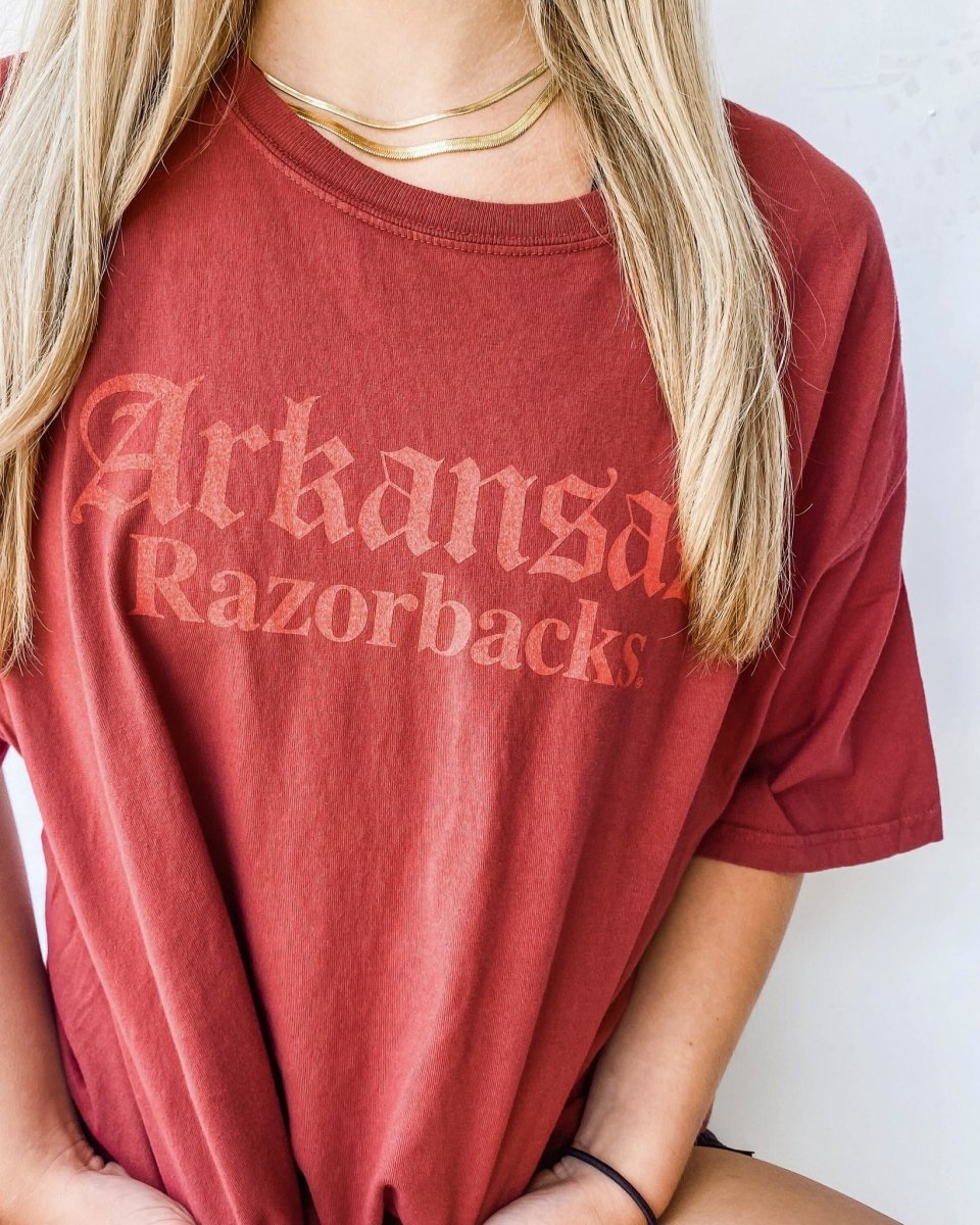 Arkansas Tone on Tone City T-Shirt - Shop B-Unlimited