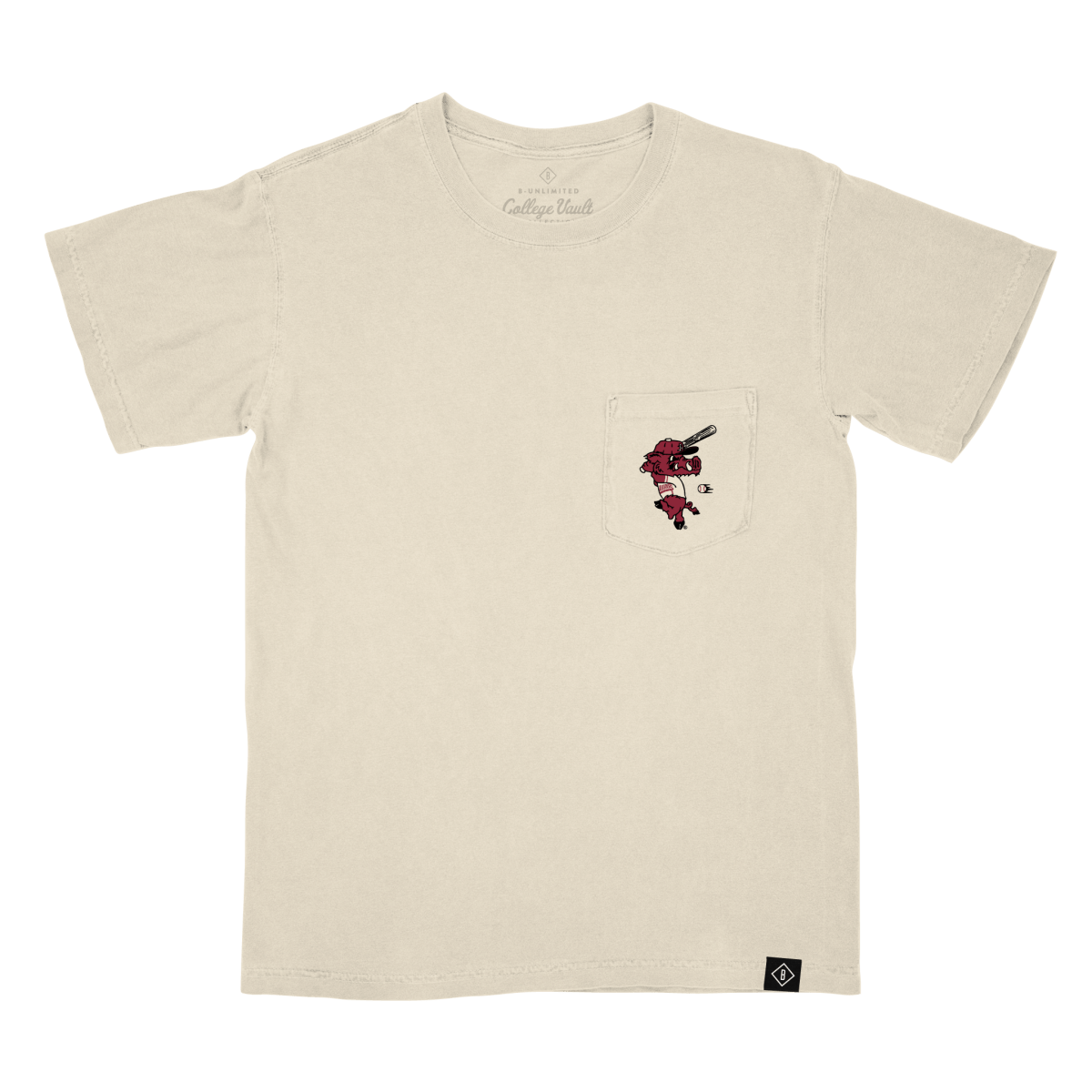 Arkansas Vault Ribby Pocket T - Shirt - Shop B - Unlimited - men tee