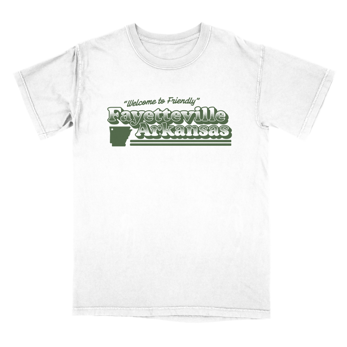 Fayetteville First Thursday Friendly City T - shirt - Shop B - Unlimited - men tee