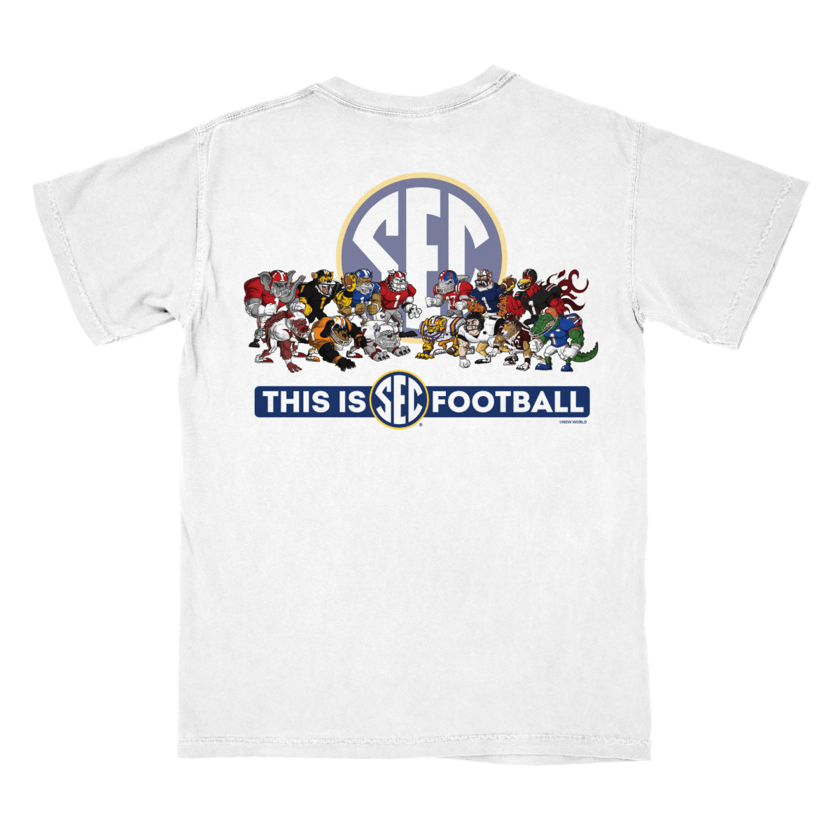 Georgia SEC Mascots Pocket Tee - Shop B-Unlimited