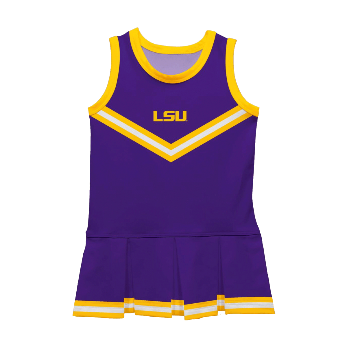 Louisiana State University Sleeveless Cheerleader Dress - Shop B - Unlimited - youth infant